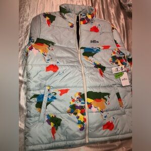 Vans Multicolor World Map Kids Jacket